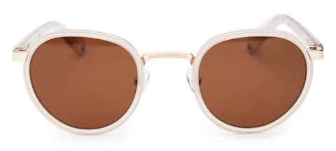 Pacifico Optical Carter Matte Crystal Brown Polarised Lens