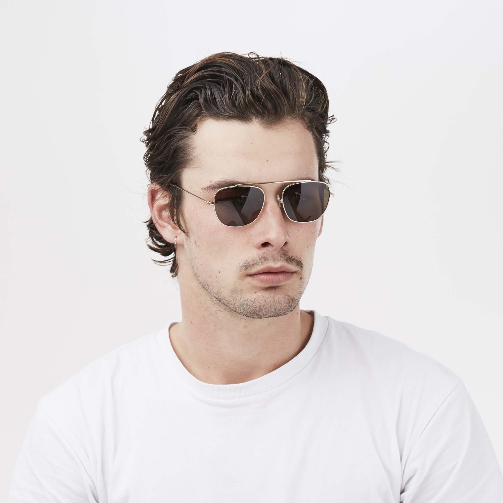 Pacifico Optical South - Rose Gold with Polarised Brown Lens