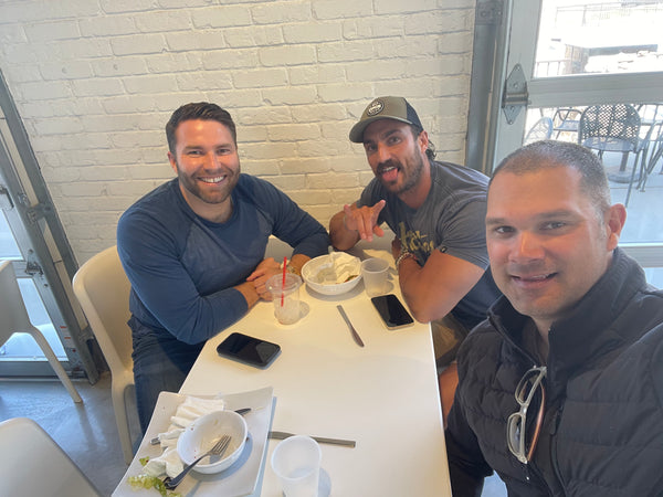 Jason, John, and Justin Out For Lunch