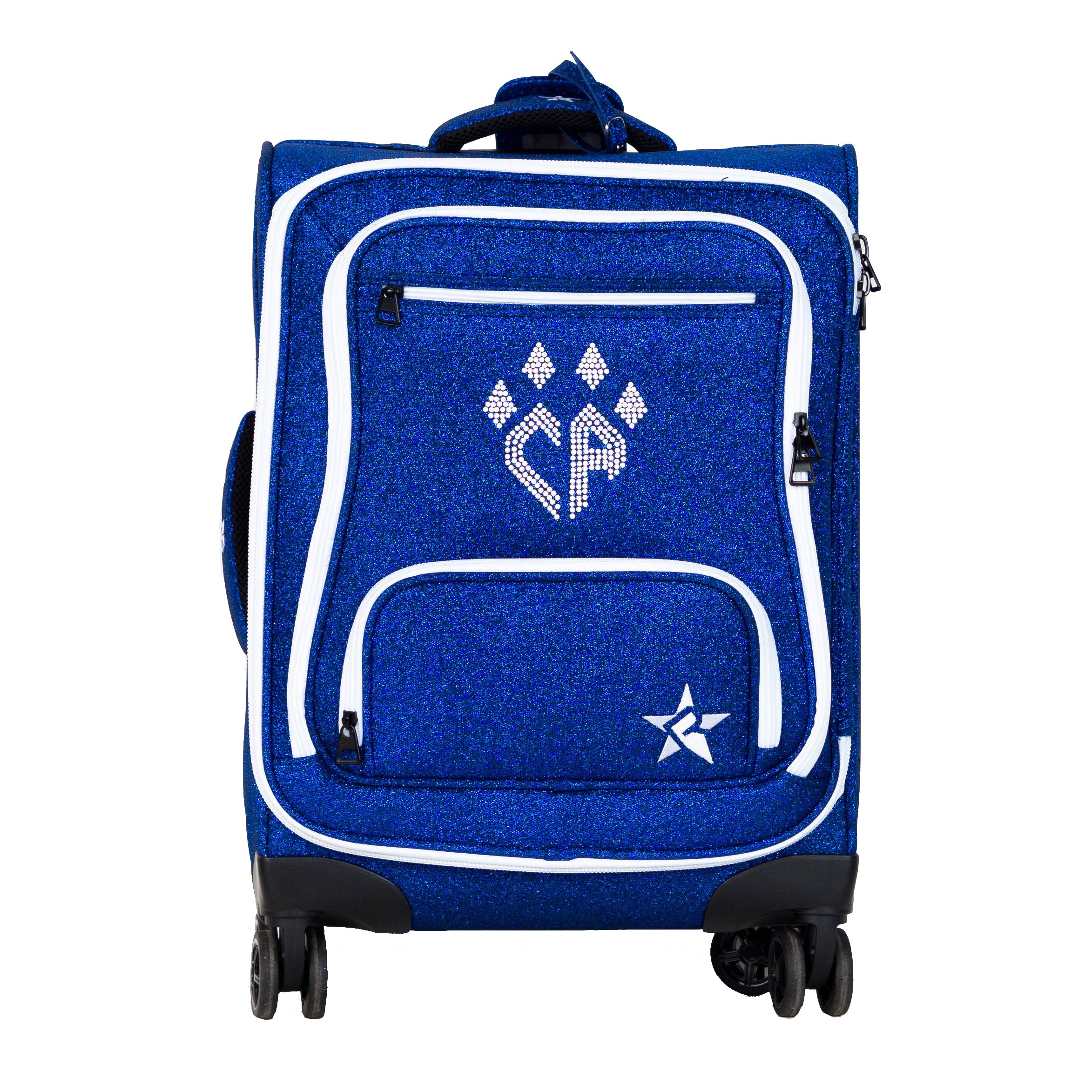 Rebel Dream Luggage in Royal with CA Claw Logo - Cheer Athletics Pro Shop product image