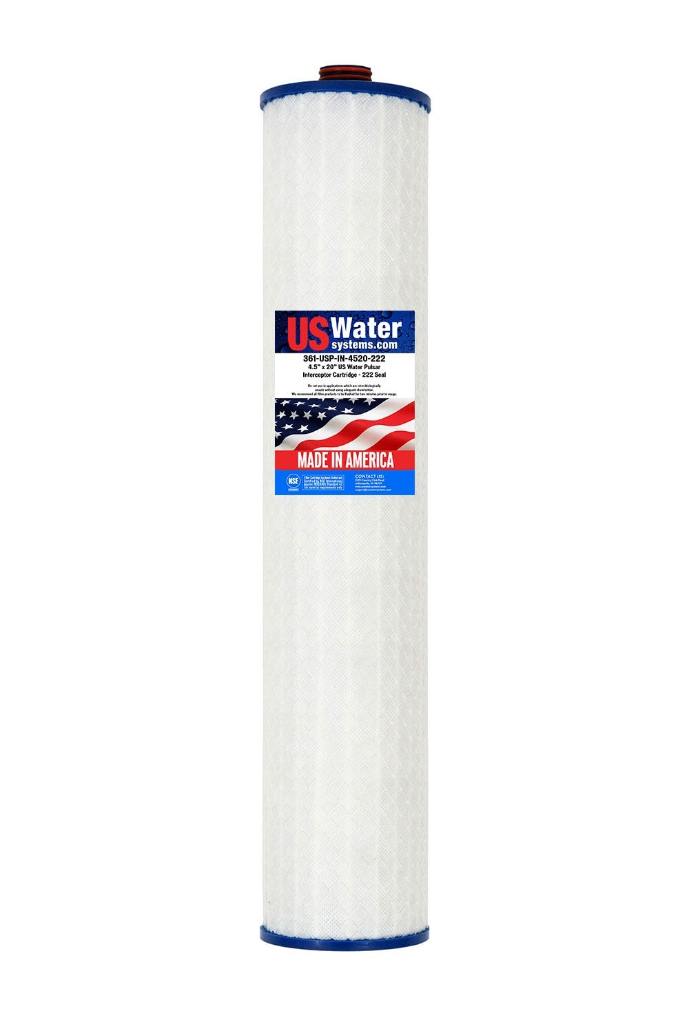 US Water Interceptor 4.5" x 20" 222 Filter Cartridge