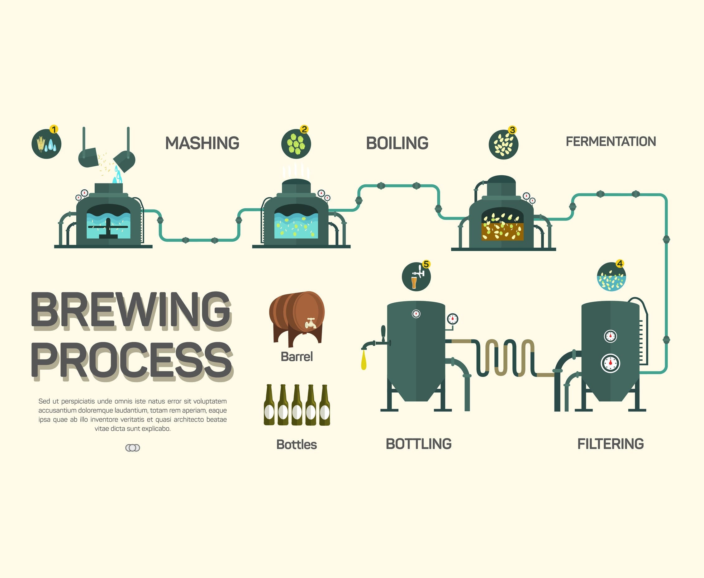 the beer brewing process