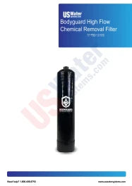 Bodyguard Commercial High Flow Chemical Removal Filter Manual
