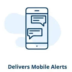 Delivers Mobile Alerts