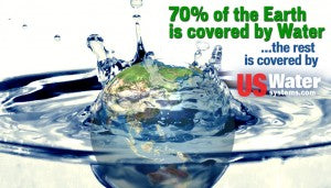 70 Percent of Earth is covered by Water, the rest is covered by US Water Systems