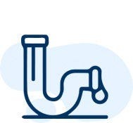 Icon of a Slow Flowing Pipe