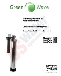 Greenwave Manual