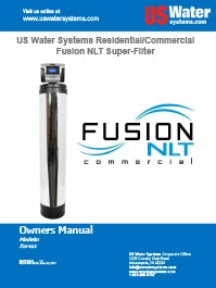 US Water Fusion Backwashing Filter Manual - 2.0