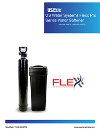 US Water Flexx Pro Series Water Softener Manual