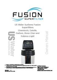 US Water Fusion Backwashing Filter Manual