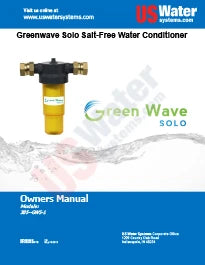 US Water Green Wave Solo Manual