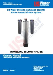 US Water Homeland Security System Manual