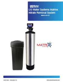 US Water Matrixx Nitrate System Manual