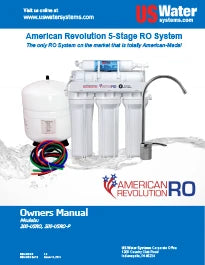 US Water American Revolution RO System Manual