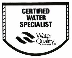 Certified Water Specialist