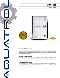 Aquatrol CAT100E Spec Sheet