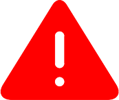 caution symbol with exclamation point