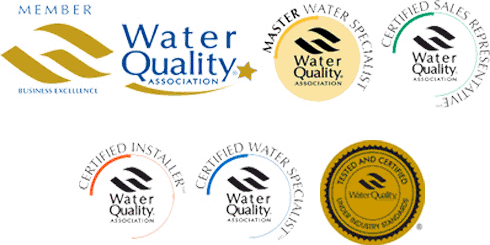 US Water Systems Certification Logos