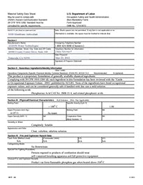 AXEON S-100 ANTISCALANT MSDS SHEET