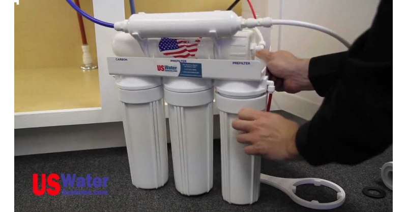 Under the Sink Reverse Osmosis System