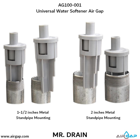 Universal Water Softener Air Gap Mr Drain