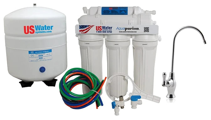 US Water Aquapurion 5-Stage Reverse Osmosis System With Enhanced Nitrate Removal