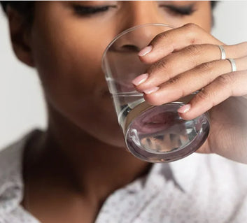 Woman Drinking Water