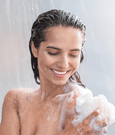 Woman Taking A Shower