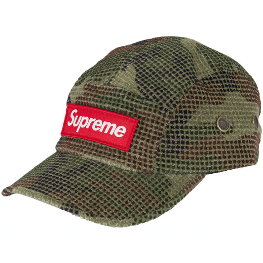 Supreme Velvet Camp Cap (FW20) Red - FW20 - US