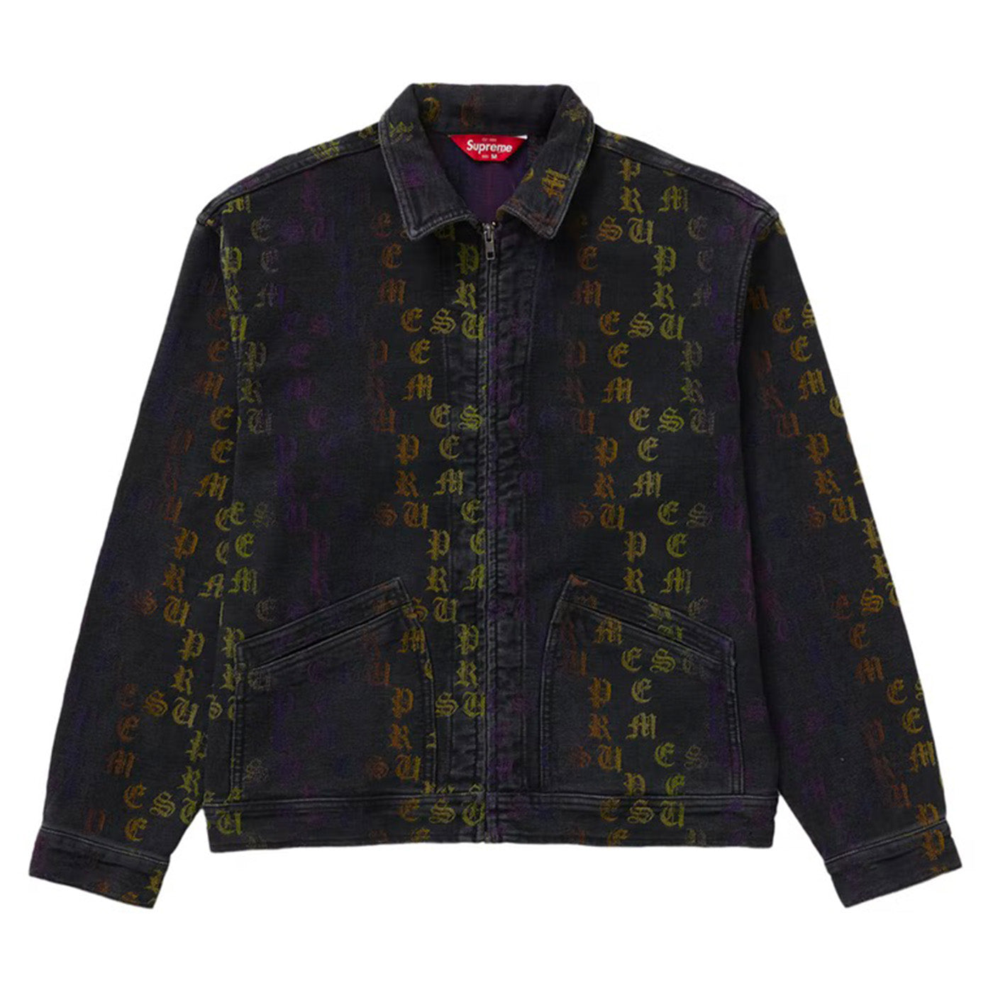 Supreme Gradient Jacquard Denim Work Jacket – WyCo Vintage Broadway