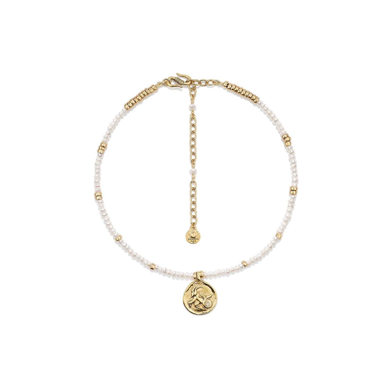 定価3.7万 GOOSSENS PARIS coin bracelet ゴールド