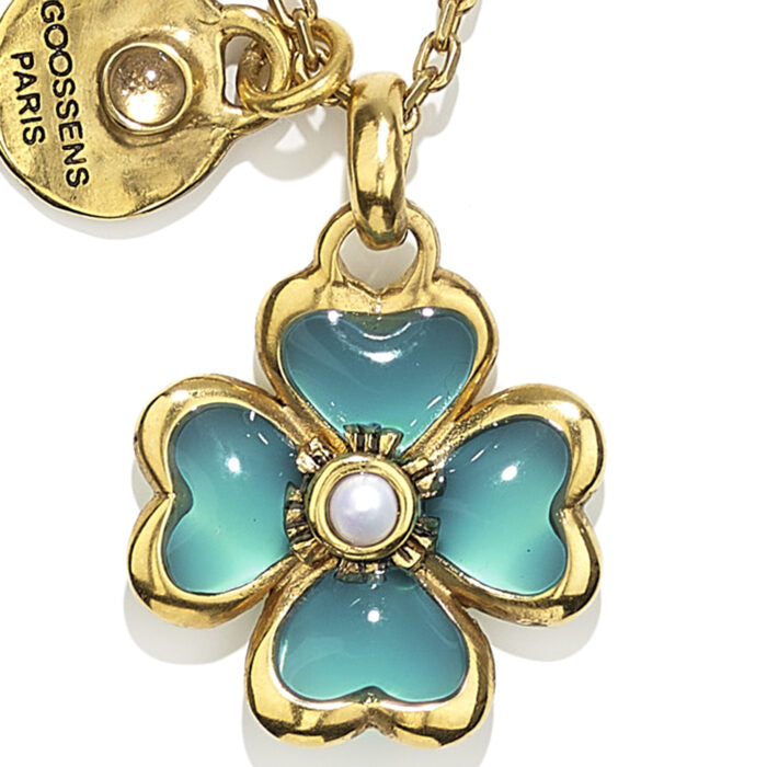 Goossens Talisman four-leaf Clover Necklace - Farfetch