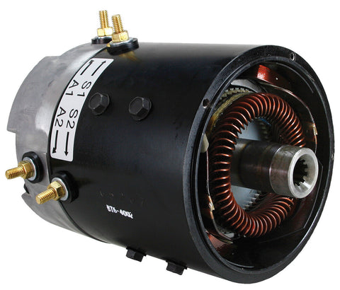 DC golf cart electric motor details