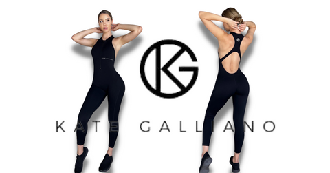 The Black Jumpsuit Workout Revolution - black jumpsuit workout - black jumpsuit for workout - kate galliano activewear