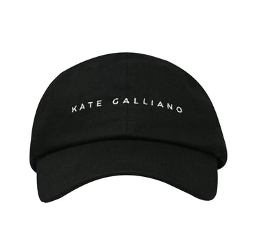 KG Logo Baseball Cap - Black - Kate Galliano