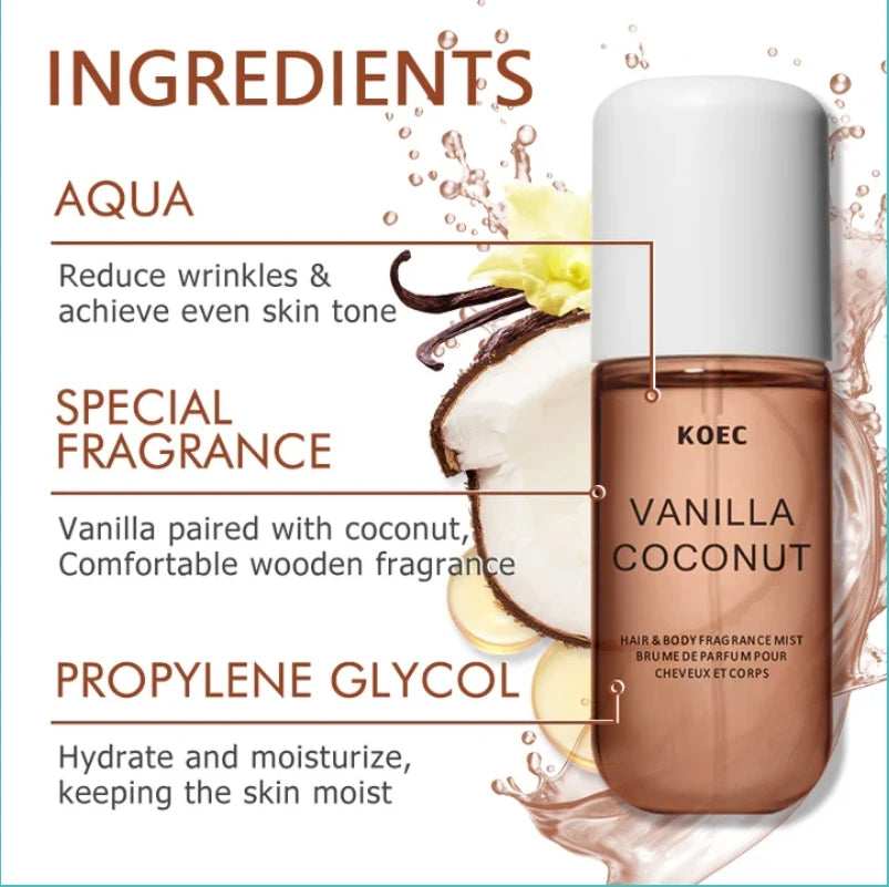 Vanilla & Cream Body Mist Duo