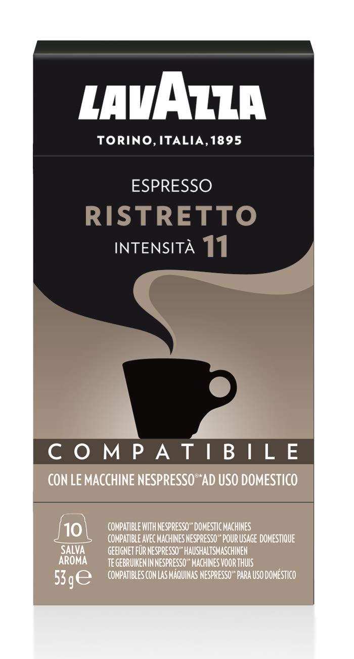 Lavazza Nespresso Compatible Capsules, Armonico, Espresso Dark Roast Coffee  (Pack of 60) 