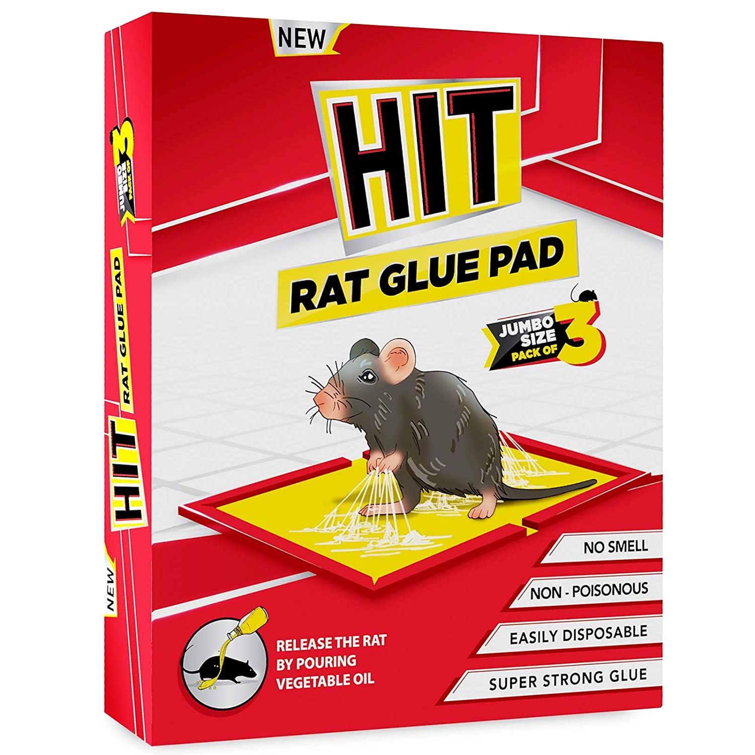 4PK MOUSE TRAP GLUE - 48