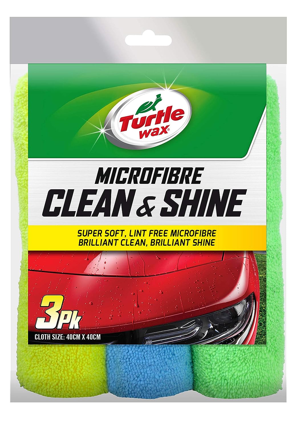 Turtle Wax Fresh Shine Interior Car Cleaner & Air Freshener 2 x 500ml New  Car