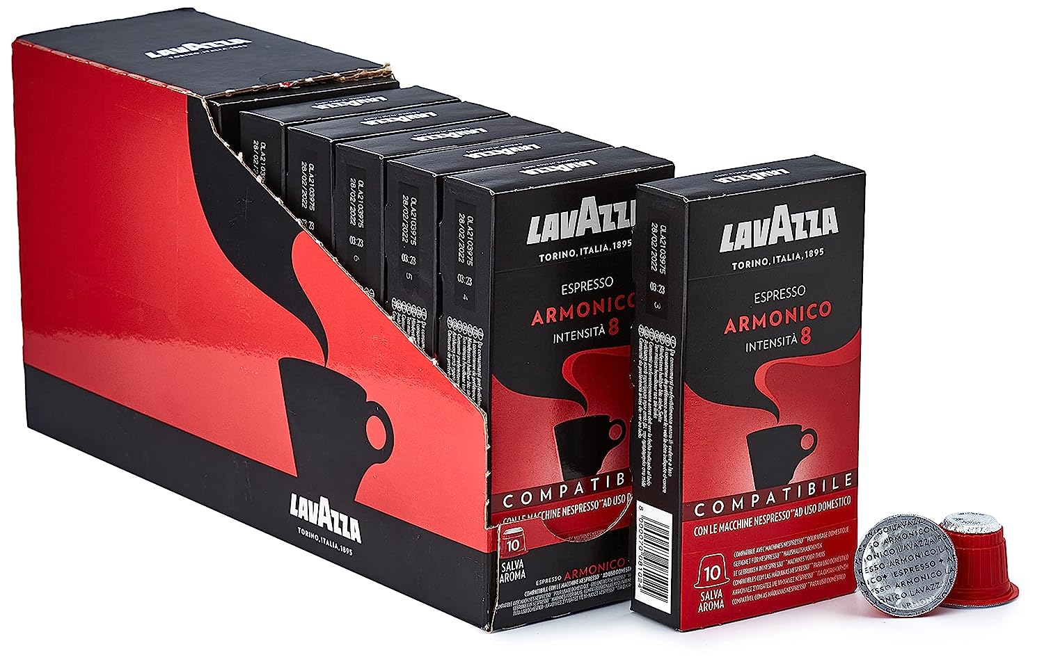 Capsulas Lavazza Espresso Armonico compatibles con Nespresso®, caja de 10  unidades - Nos gusta el café Chile ☕