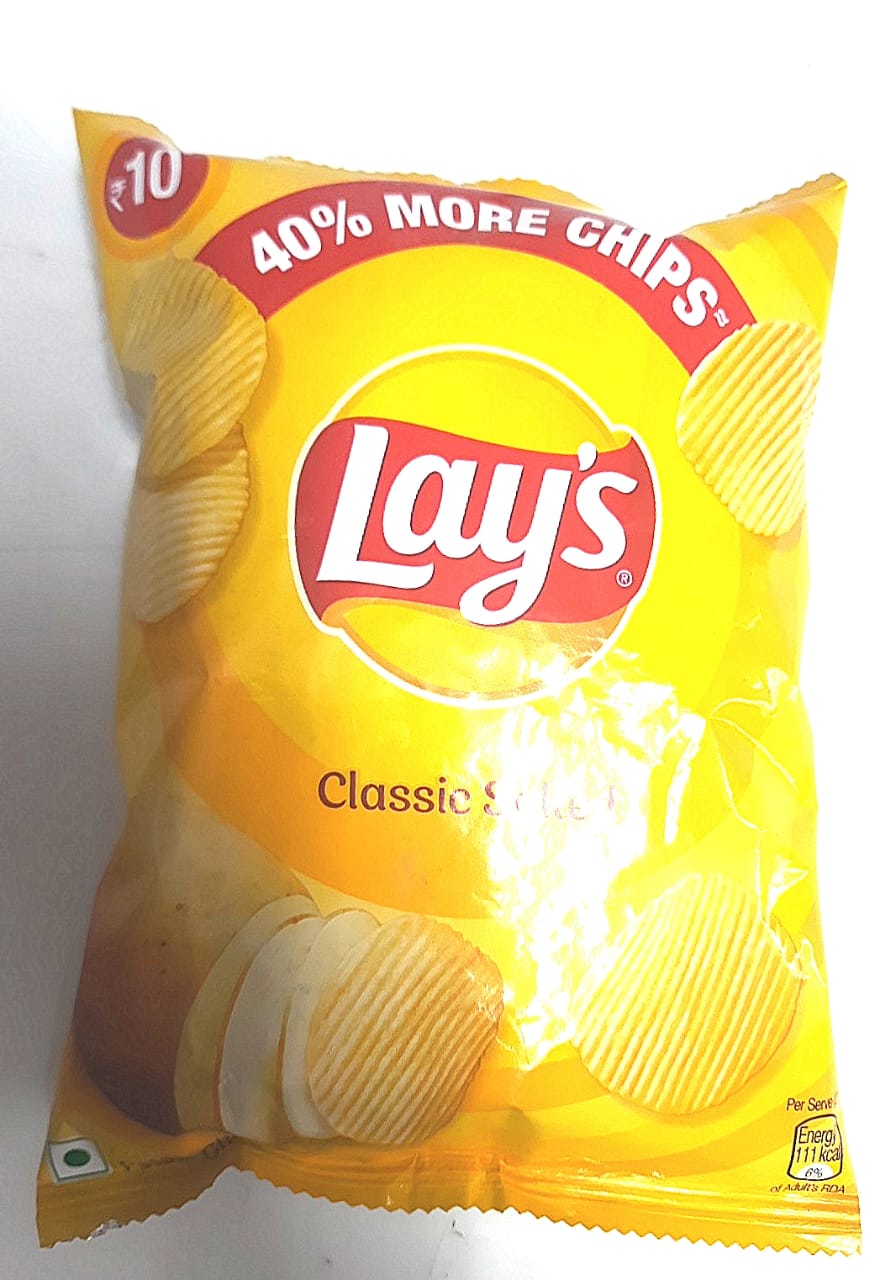 Lays Classic Salted Chips, 52 gram- India