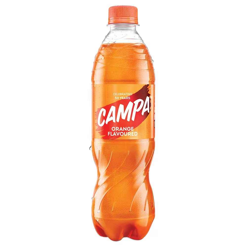 24x Campa Cola Orange Flavoured Drink 500ml each Pack of 24