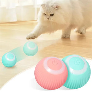 Smart Automatic Rolling Ball - Interactive Self-Moving Toy for Kittens, Cats, and Small Dogs - Magnolia Pet
