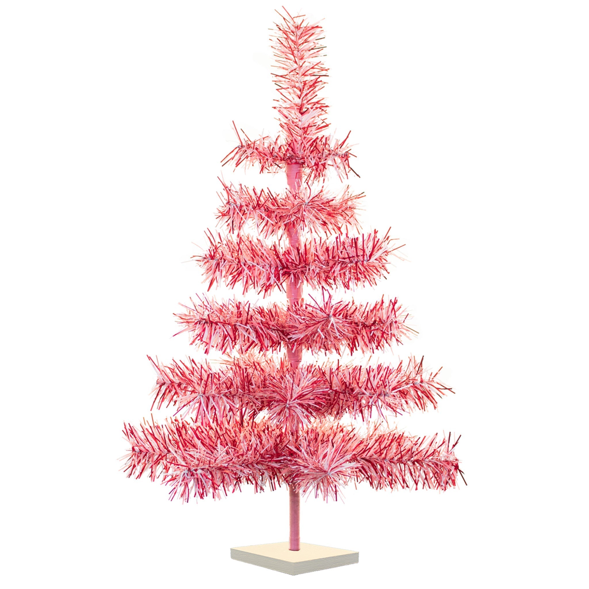 Valentine's Day Firework Tinsel Tree