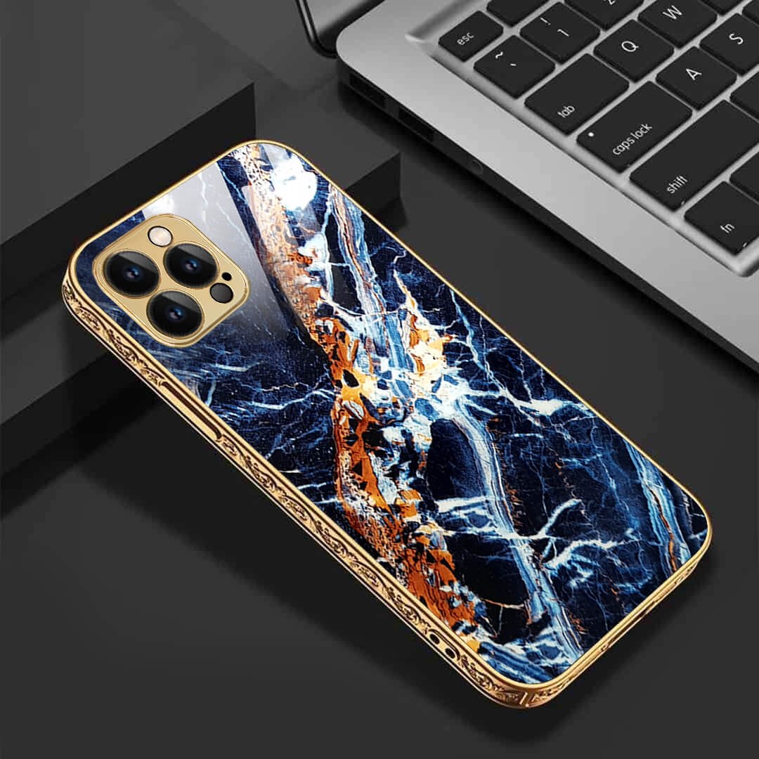 Hshionting Classic Pattern Slim Non Slip Case iPhone 12 Pro Max