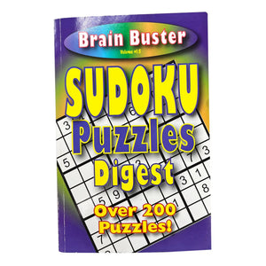 Brain Buster #15 Sudoku Puzzles Digest Book - Puzzle Merchant - Brain Puzzle Games