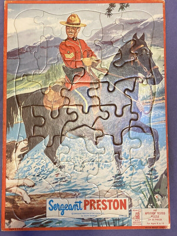 A Milton Bradley Puzzle from the 1950s