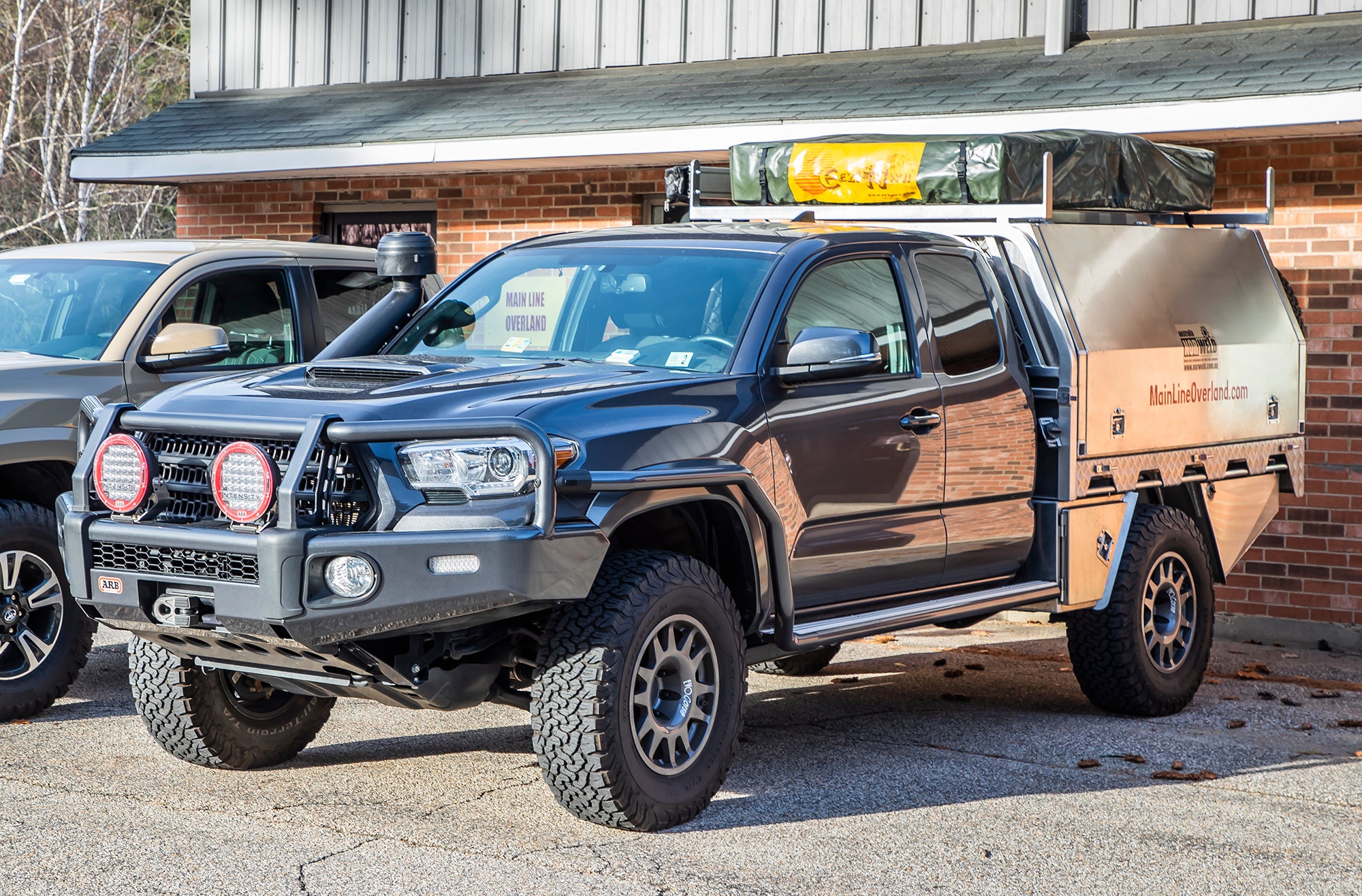 Toyota Tacoma Flatbed Camper