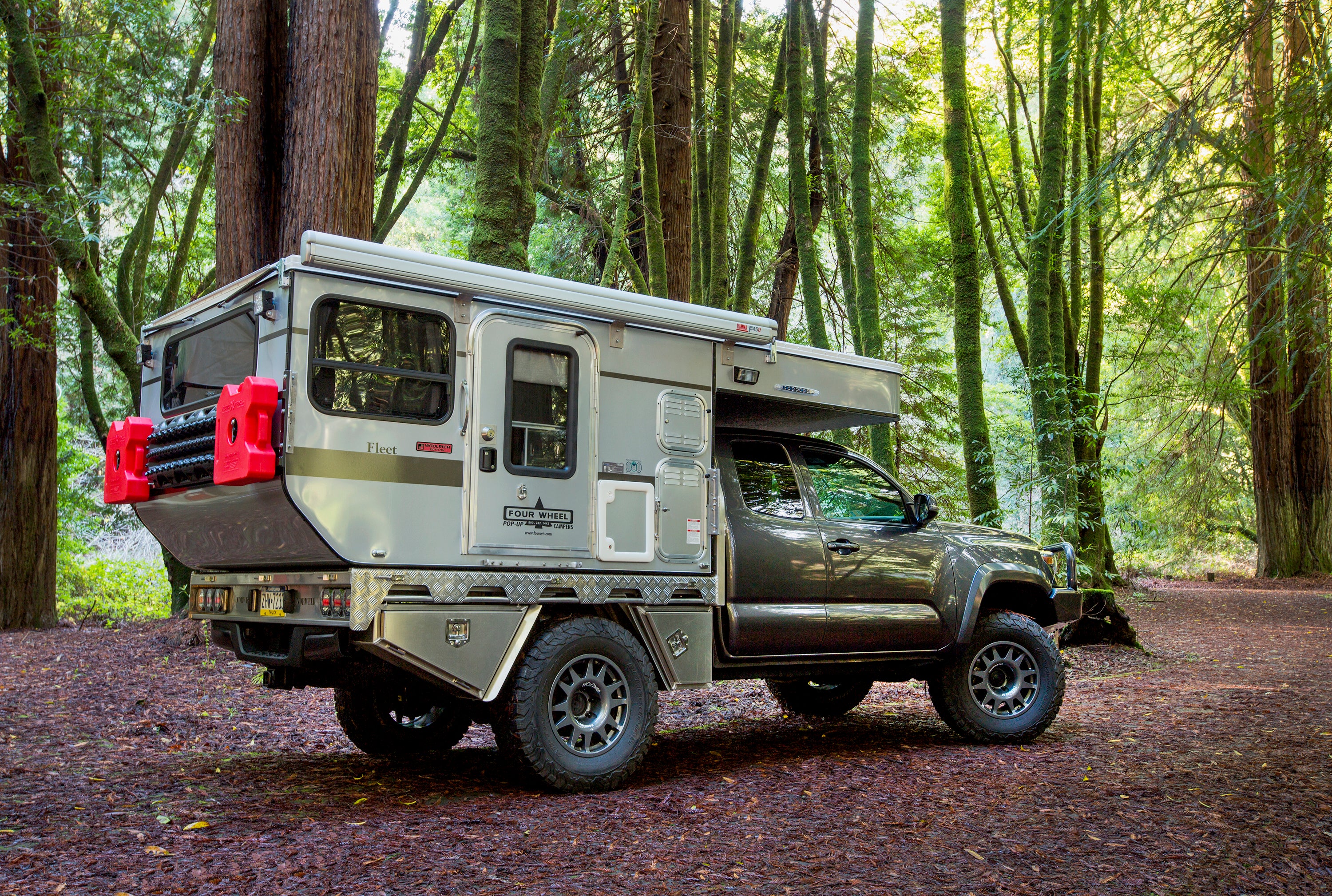 Toyota Tacoma Flatbed Camper