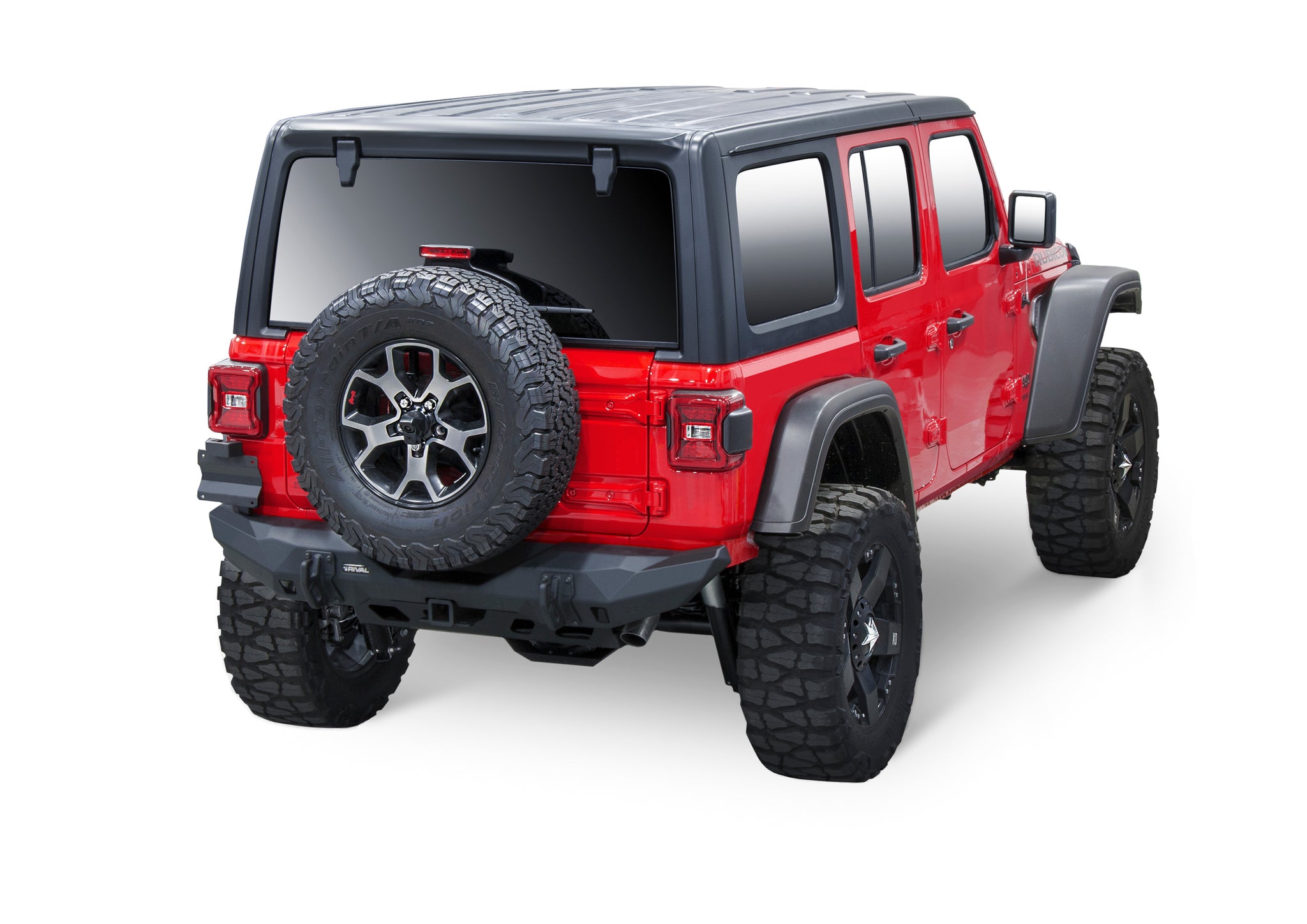 RIVAL Rear Stubby Aluminum Bumper for Jeep JL – Main Line Overland